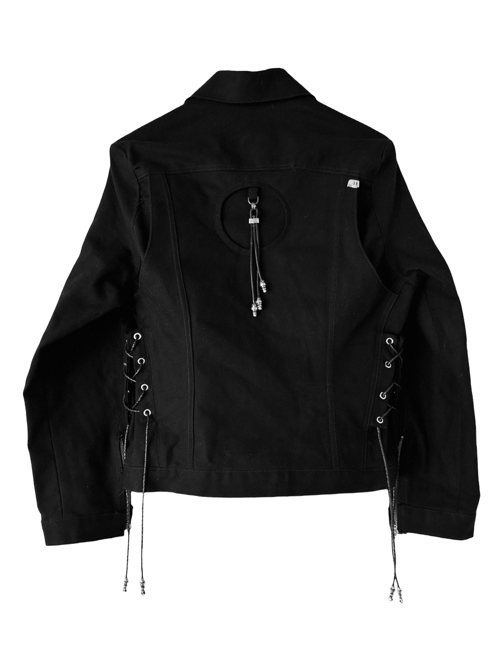 DENIM RAT TAIL JACKET