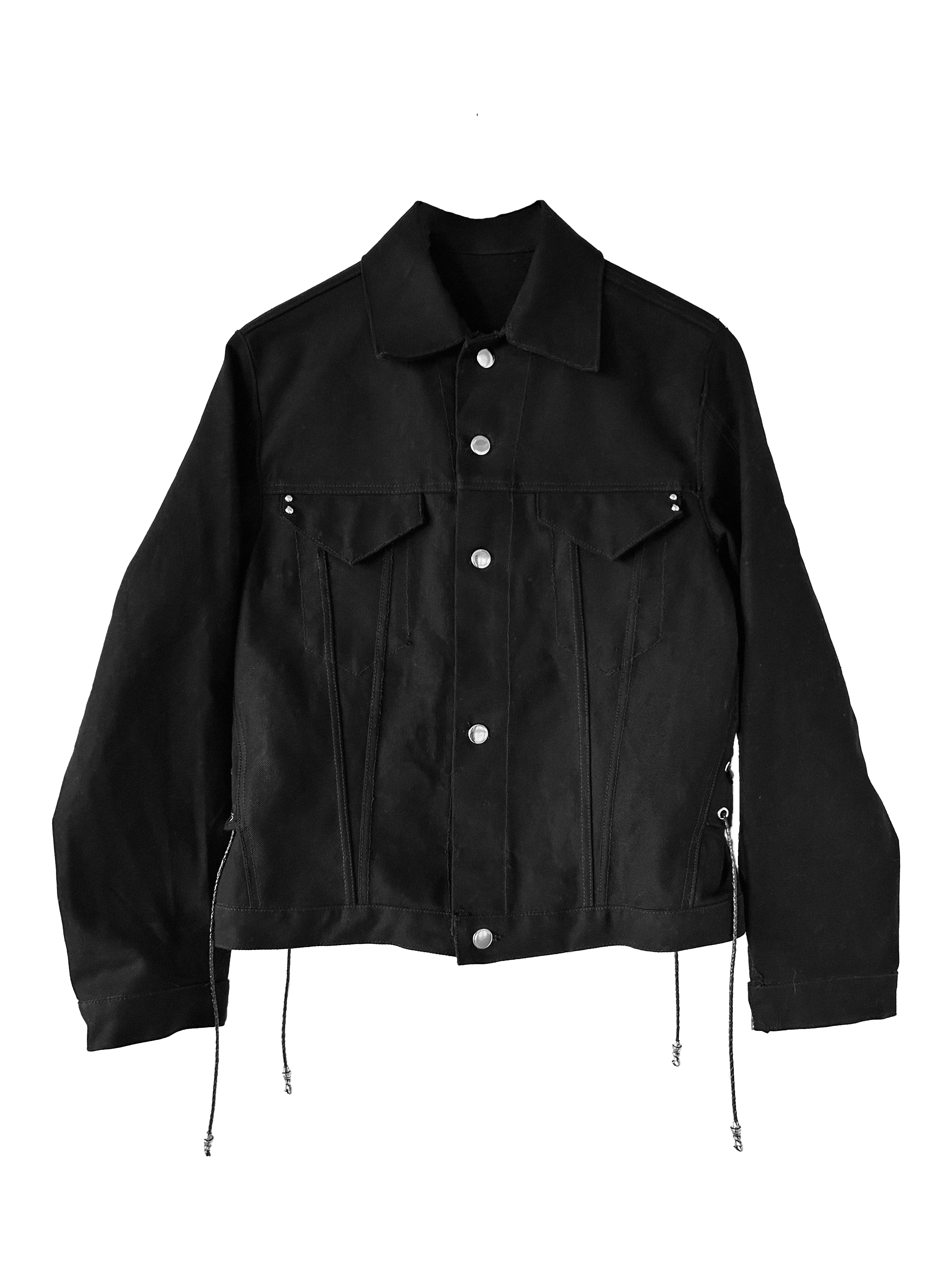 DENIM RAT TAIL JACKET